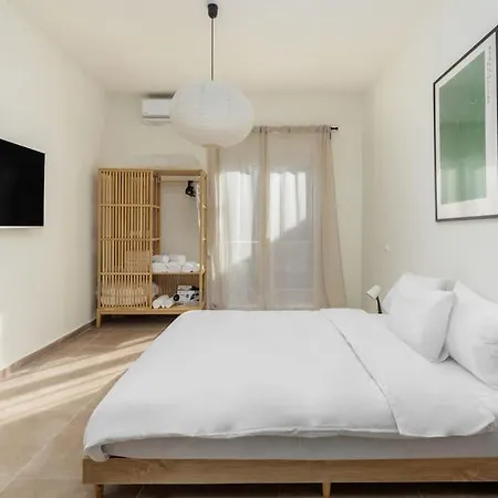 Japandi Style Flat In Thessaloniki City Center Exterior foto
