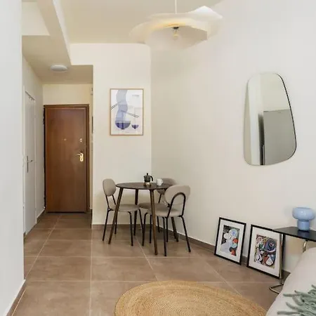 Japandi Style Flat In Thessaloniki City Center Exterior foto